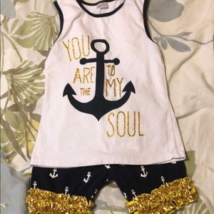 2 piece Nautical Set